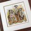 Riolis 1761 - Meerkats - Cross Stitch Kit 9¾" x