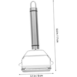 Premium Stainless Steel Vegetable Peeler, Portable Kitchen Tool with Dual Blade