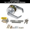 HISAFE 70mm Latch Heavy Duty Keyed Storeroom Door Lever Grade