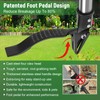 GOXAWEE Weed Puller Tool, 4-Claw Stand Up Weeder with Adjustable