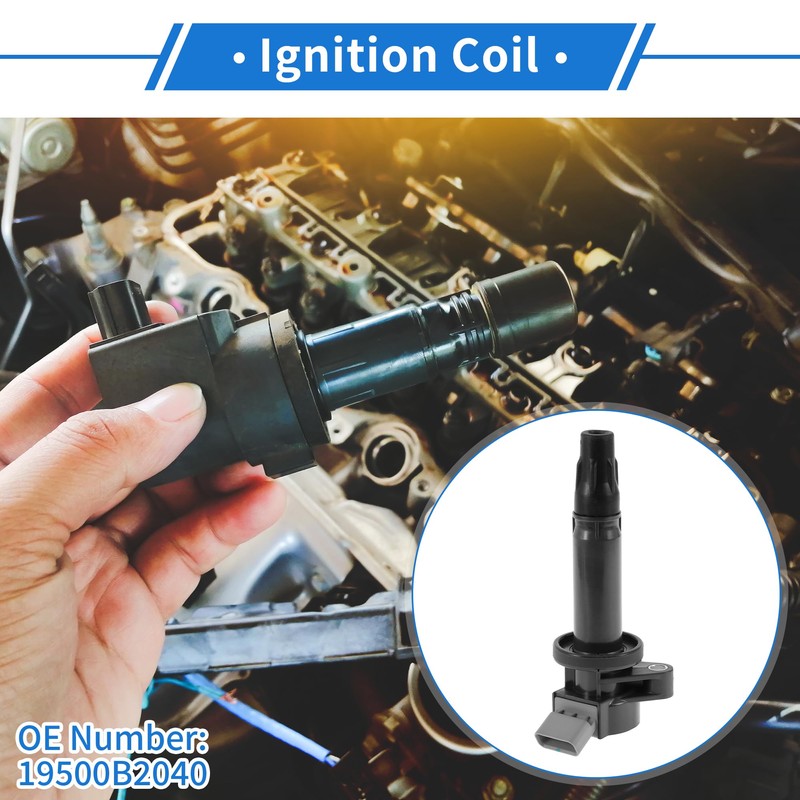 VekAuto Ignition Coil for Toyota Yaris/Vitz 2005-2022 Ignition Coil Pack