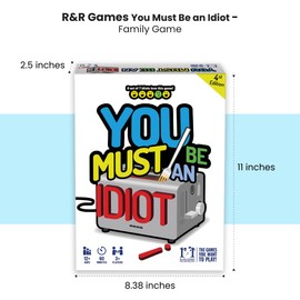 R&R Games You Must Be an Idiot Family Game