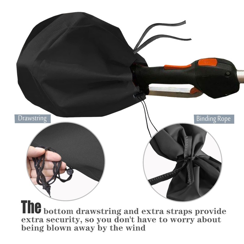 Iceberg Elf Weed Eater Covers Waterproof, 2Pcs 12" D x