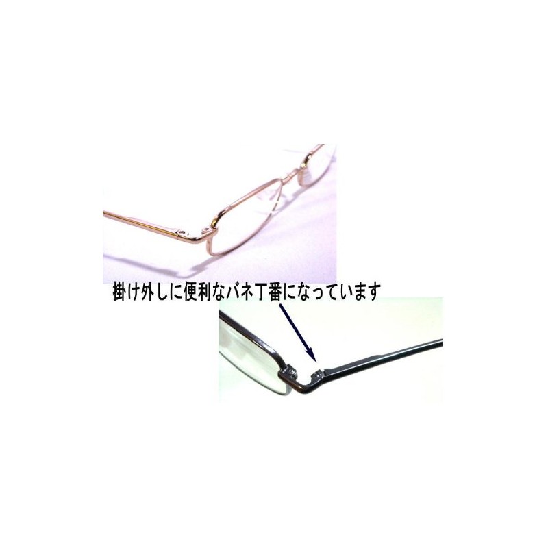 お洒落なシニアグラス携帯老眼鏡(312) (+1.00, ピンク/ピンク)