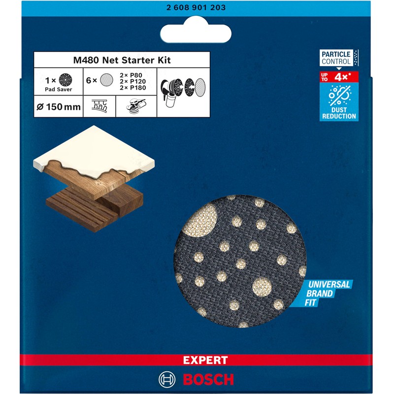 Bosch 7x EXPERT M480 Starter Kits (for Paint on wood,