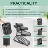 Upgraded 8-in-1 Electric Cheese Grater & Electric Cheese Shredder with