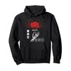 Spider Lily Soft Grunge Anime Streetwear Japanese Flower Pullover Hoodie,
