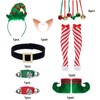 Ishua 13 pcs Women Christmas Elf Costume, Christmas Adult Elf