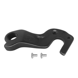BuxiuGK 1 x Derailleur Hanger Bicycle with 2 Screws, Aluminium Alloy Bicycle Derailleur Hanger Hook Rear Gear Accessories for Cube Aim SL Bicycles, Black