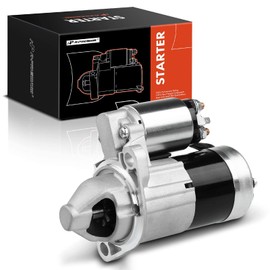 A-Premium Starter Motor Compatible with Nissan Yale Various Models 86-06 & Hyster H-25XL H-40XL H-60XL S-35XL 86-06, S-40XM S-50XM S-55XM 98-01, 12V 1.2KW 8 Teeth CW, Replace# M000T84381, 4893-18-400