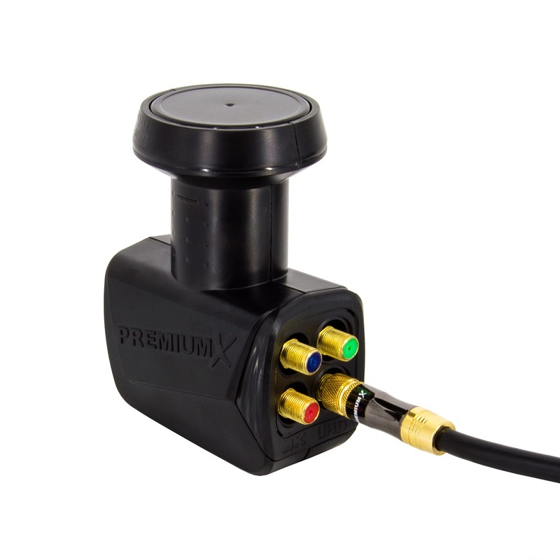 Premium X Quad LNB PXQS-SE 0.1dB Quattro Switch Direct Connection