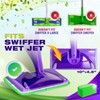 VanDuck Reusable Mop Pads Compatible with Swiffer WetJet (2 Pack)