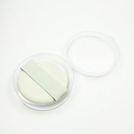 Ventilated Round Cushion Air Puff Container Storage Case Case 22ea