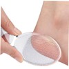 minkissy 2pcs Glass Foot File Callus Remover Safe Gentle Foot