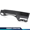 PIT66 Dash Instrument Cluster Trim Panel Bezel Compatible with 2011