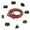 Telooco Shoulder Strap for Bags Adjustable Women's Leather Shoulder Strap