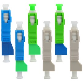 Fiber Adapter SC (Male) to LC (Female) Converter APC/UPC Single-Mode and Multi-Mode Hybrid Combination Optical Adapter