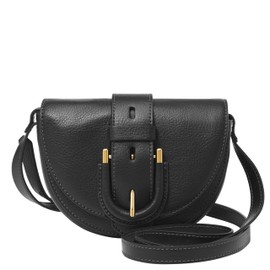 Fossil Women's Harwell Small Crossbody, Black, One Size