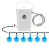 Automatic Chicken Waterer Float Controlled, 3 Gallons Poultry Waterer Dispenser
