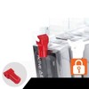 Display Lock Stand Holder for Security Devices Red