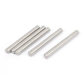 uxcell 304 Stainless Steel Dowel Pins Fastener Elements 5mmx50mm 5pcs
