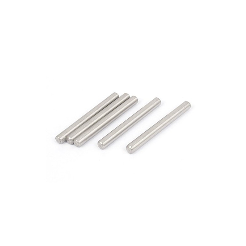 uxcell 304 Stainless Steel Dowel Pins Fastener Elements 5mmx50mm 5pcs
