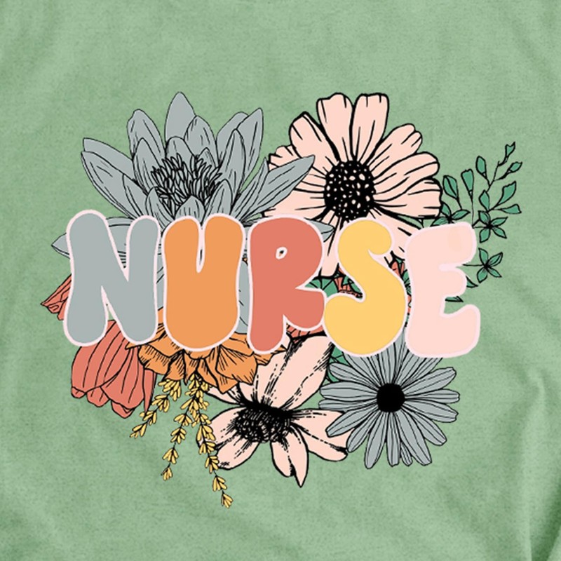 TUPOSU Nurse Shirts for Women Nurse Life T-Shirt Nurse Appreciation