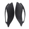 Unbranded Black Batwing Fairing Air Wind Deflector For Harley Touring