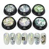 Mesiyun Nail Art 3D Holographic Chunky Glitter Fakes 6colors
