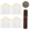 48PCS Self Threading Sewing Needles Set,Easy Thread Needles for Hand