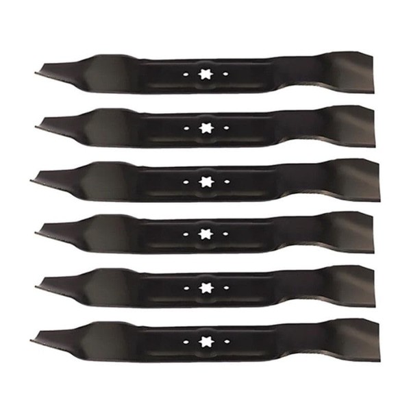 6-Pack. Replacement Mulching Blade 942-0616 – 21-3/16" x 2-3/4", 6-Point