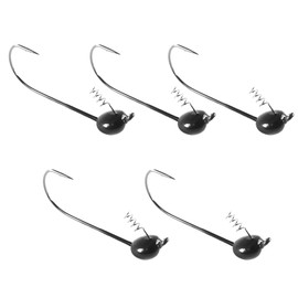 Reaction Tackle Shaky Head Black 1/16 (5 Pack)