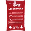 Rust Fire Blanket Emergency Equipment 100 x 100 cm Immediate
