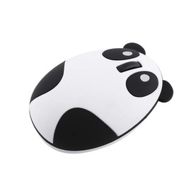 Goshyda Wireless Mouse, Ergonomic USB 2.4GHz Cute Panda Mice with 10m Operating Distance, for Desktop PC Computer Laptop Notebook, for Home Office