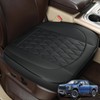 GIANT PANDA Bottom Seat Cover for Trucks&SUV, Front PU Leather