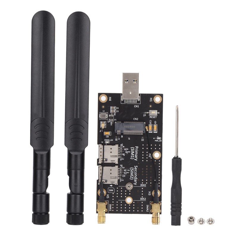 ciciglow NGFF M.2 to USB3.0 Adapter, Dual SIM Card Slot