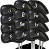 Golf Club Headcovers Iron Synthetic Leather Deluxe Value 12 Pack