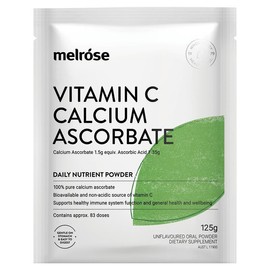 Melrose Vitamin C + Calcium Ascorbate 125g Powder