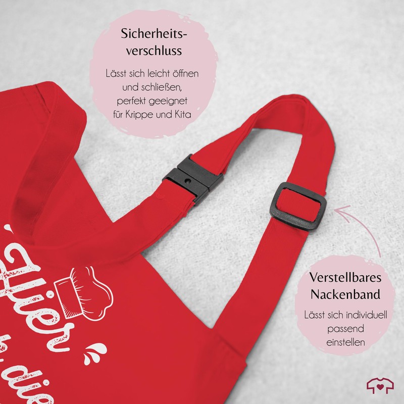 Shirtracer - Children's Apron for Boys and Girls - Cooking