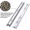 Full Extension Drawer Slides 10 Inch 1 Pairs Side Mount