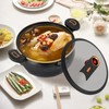 GXFCHYL 8L Micro Pressure Cooker with Visual Glass Lid and