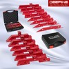 DEEFIINE Router Table Setup Blocks Woodworking,14pcs Aluminum Precision Setup Bars