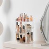 HBlife 360 Rotating Makeup Organizer Plus Size Adjustable Carousel Large