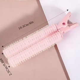 2PCS Volumizing Hair Roller Clips Woman, Daily use Volume Hair Clip, Easy Operate Travel Roller Clip Use Unique Skin Volume Clips Tone Design For Long, Short Curlers Hair