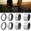 2 Set Carbon Fiber 5/10/15/20mm Bicycle Headset Front Fork Spacer