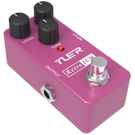 Retro JCM, Guitar Effects Pedal, Mini Single Type, True Bypass, DC 9V, for Electric Guitar and Bass