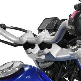 Xitomer 22mm Handlebar Risers 7/8’’ Motorcycle ATV Dirt Bike Handlebar Risers Without Clamps Fit for KLR650, Grom MSX125, KLX300 Handle Bar Mounts Fit for ER-5 (Sand Black,20mm(0.78inch))