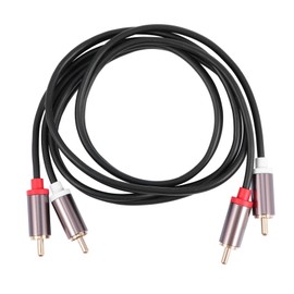 LABRIMP Male Audio Connection Cable Conductor with Plated Plug Braided Shielding for Stable Sound Quality Compatible with Gaming Consoles and Home Theaters