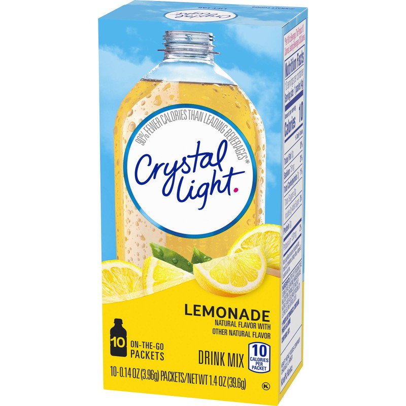 Crystal Light Lemonade Drink Mix (10 Packets)