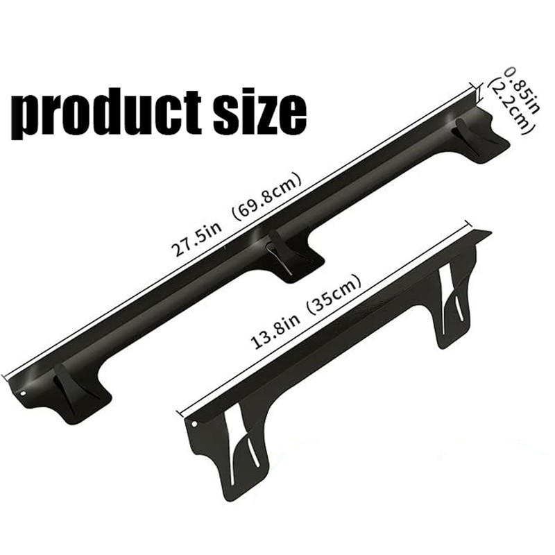 WEZCHUGHAOL Stove Gap Cover, Retractable Stainless Steel, 35-70 cm Length,